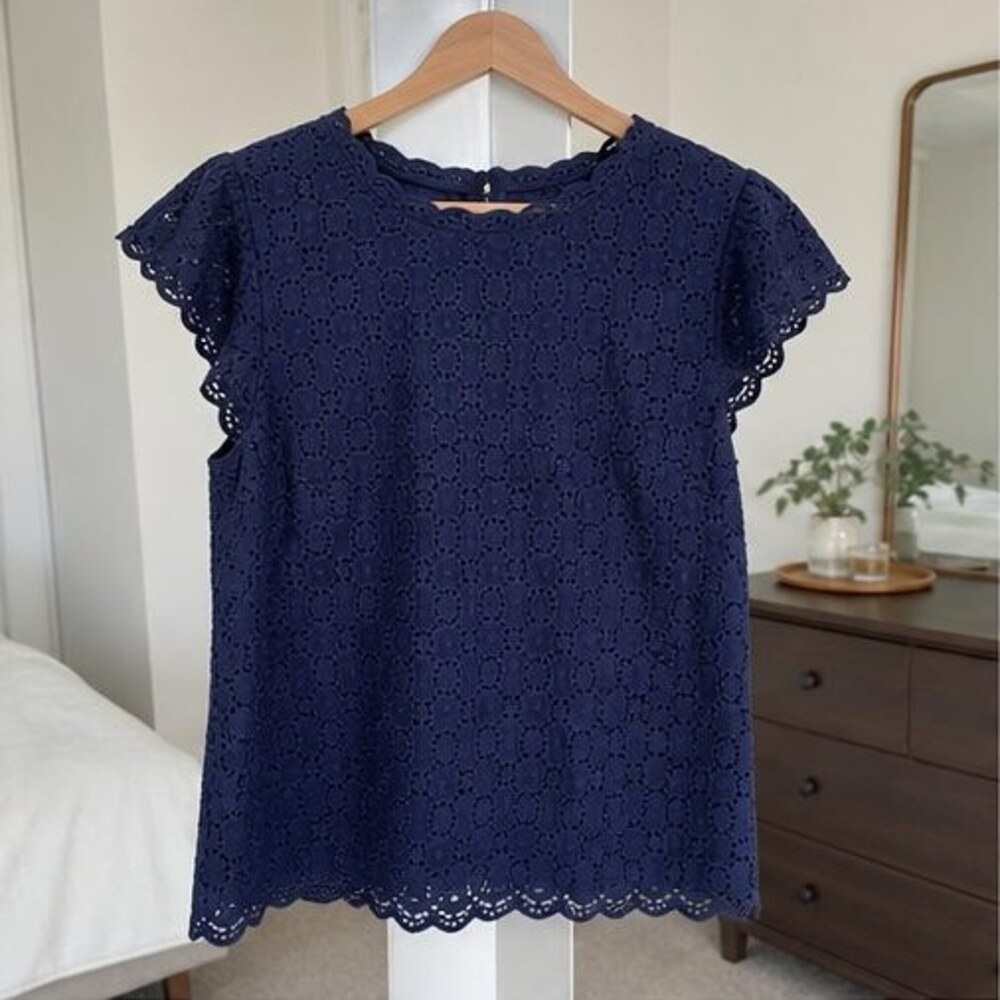 Teal Pleated Blouse